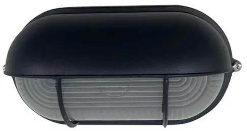 Απλίκα Φωτιστικό Τοίχου E27 60W IP45 ACA-HI5035BMS-Μαύρο HI5035BMS