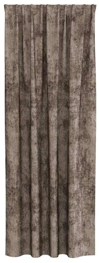 vidaXL Κουρτίνα με κουρτίνες 2 pcs Καπουτσίνο 225 x 140 εκ. Βελούδο