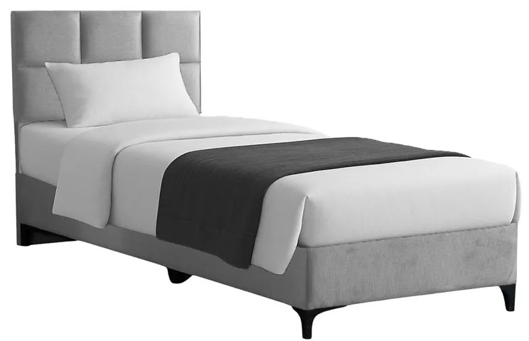 Intrahome Κρεβάτι Melei Intrahome ύφασμα σε γκρι απόχρωση 90x200εκ | SKU: INTRAPA-434111131