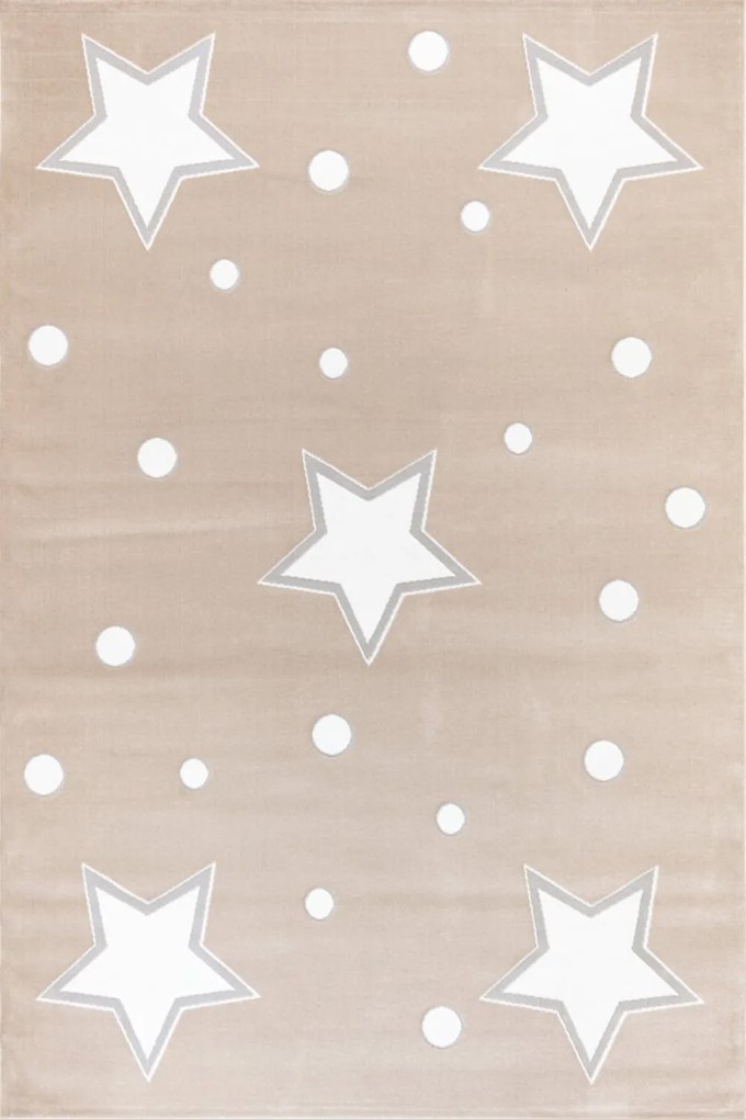 Χαλί Παιδικό Vagio Stars A161ACD Light Beige Ezzo 130X190cm