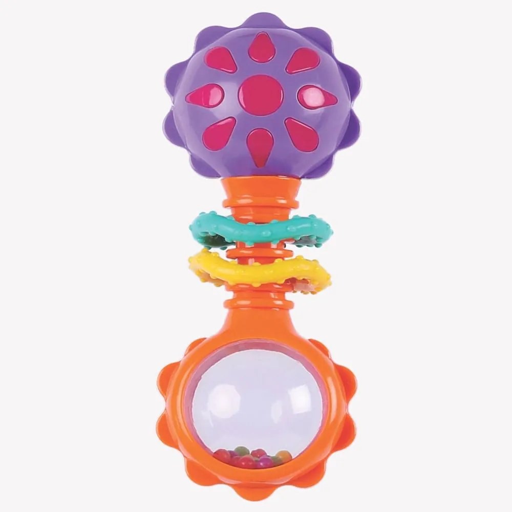 Κουδουνίστρα Οδοντοφυϊας Twisting Barbell Rattle 4184183 3+ Μηνών Multi Playgro