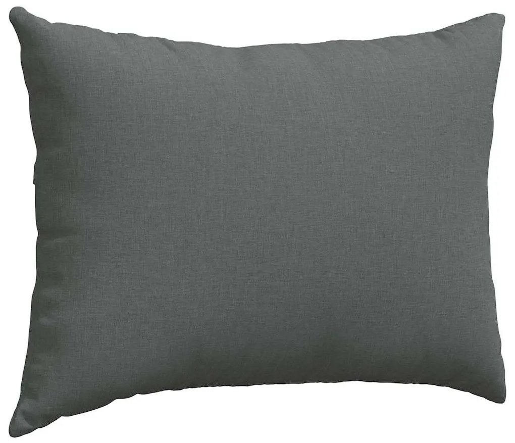 vidaXL Μαξιλάρι Καναπέ 2 pcs Σκούρο Γκρι 70 x 50 cm ύφασμα