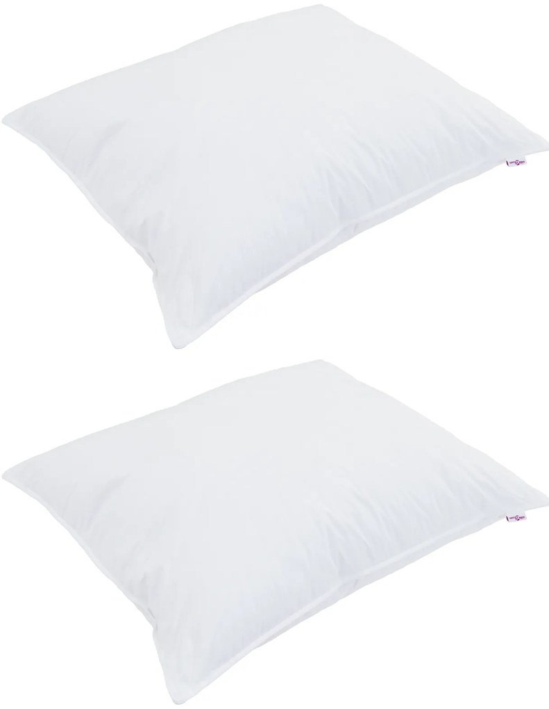 vidaXL Χειμερινό Παπλωματοθήκη 3 pcs Λευκό 200 x 200 cm Μικροΐνες