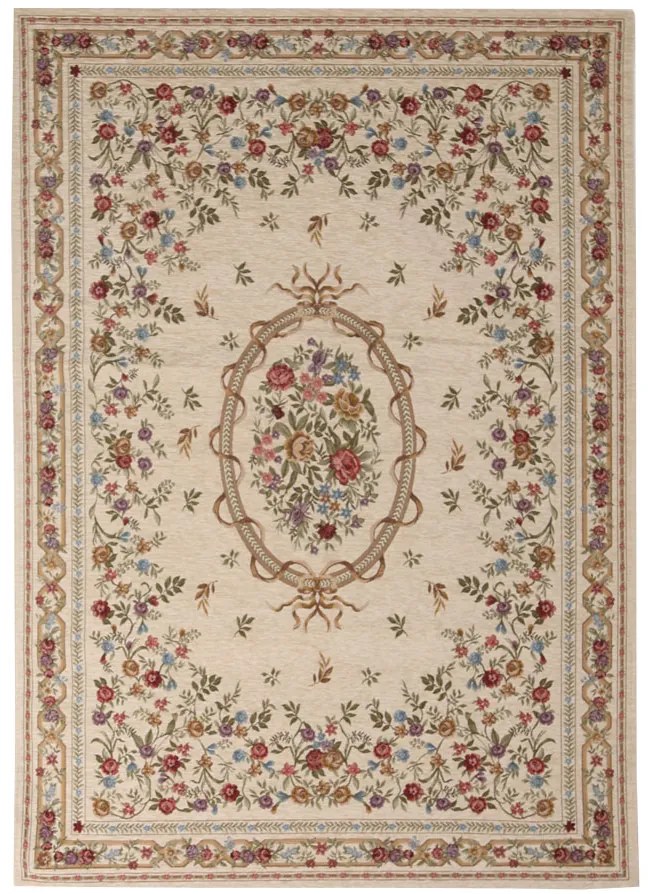 Χαλί Canvas Aubuson Round 520 J Royal Carpet - 150 x 150 cm - 16CAN520J.150150 - 16CAN520J.150150