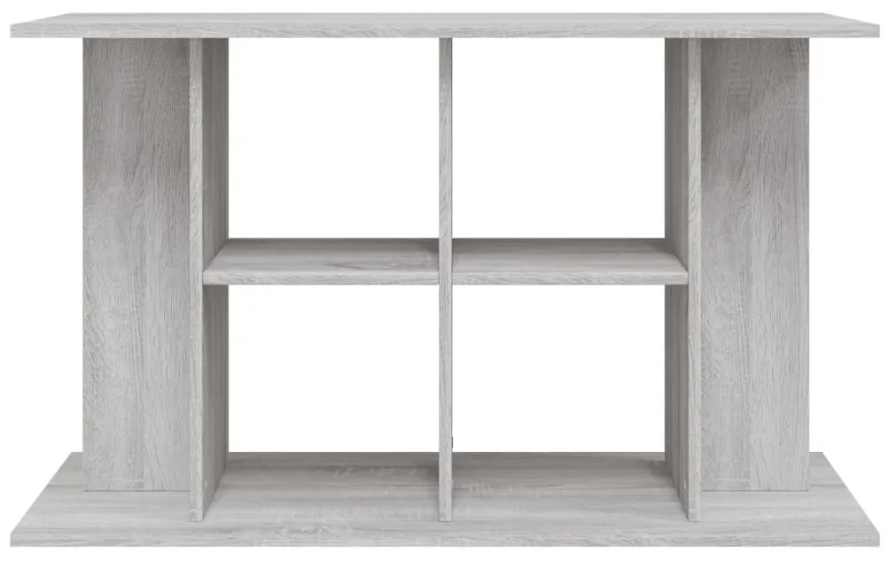 vidaXL Βάση Ενυδρείου Γκρι Sonoma 100x40x60 εκ. από Επεξεργασμένο Ξύλο