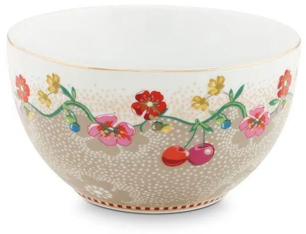 ΜΠΩΛ ΠΡΩΙΝΟΥ Δ12cm PIP STUDIO - FLORAL TABLEWARE 51003090 (ΜΠΕΖ)