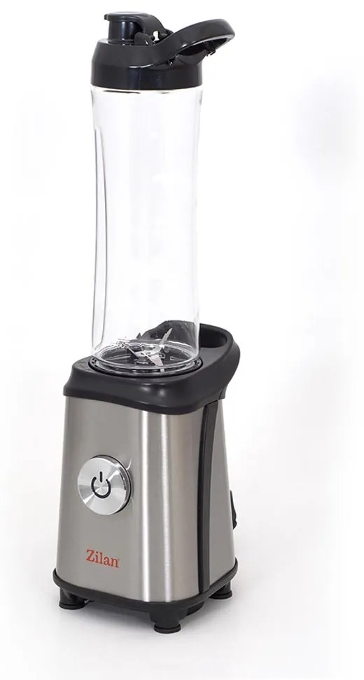 Zilan ZLN0504 Μπλέντερ για Smoothies 0.6lt, 350W, Inox