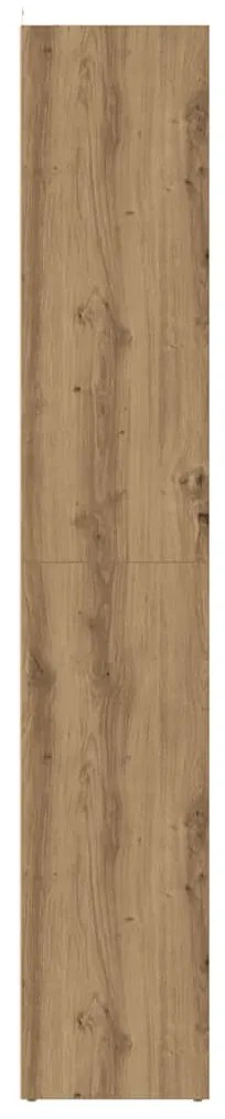 vidaXL Ντουλάπι βιβλίων Artisan Oak 36x30x171 cm Κατασκευασμένο ξύλο