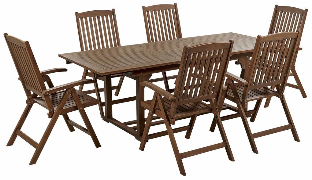 Σετ Τραπέζι και καρέκλες Berwyn 1904, Ξύλο, 102 kg, Ξύλο, Ξύλο: Ακακία | Epipla1.gr