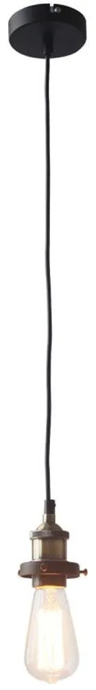 Φωτιστικό Οροφής Ανάρτηση KSCDA01 1ΧΕ27 Black-Bronze Aca Metal