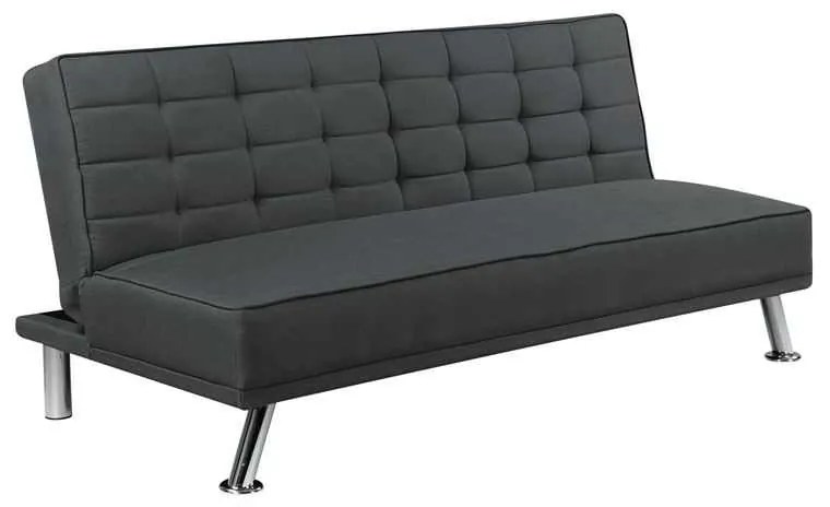 Καναπές Κρεβάτι EUROPA Ύφ.Ανθρακί 176x82x80cm Bed:176x102x40cm