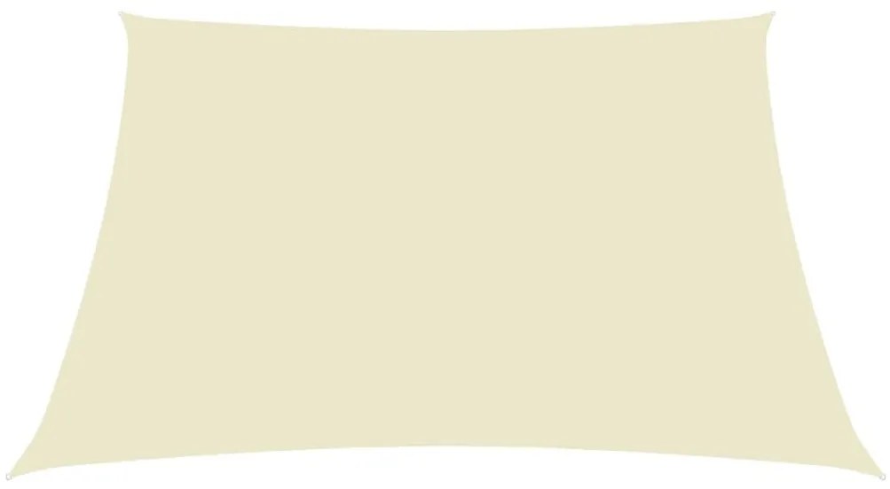 Πανί Σκίασης Ορθογώνιο Κρεμ 3 x 4 μ. από Ύφασμα Oxford - Κρεμ