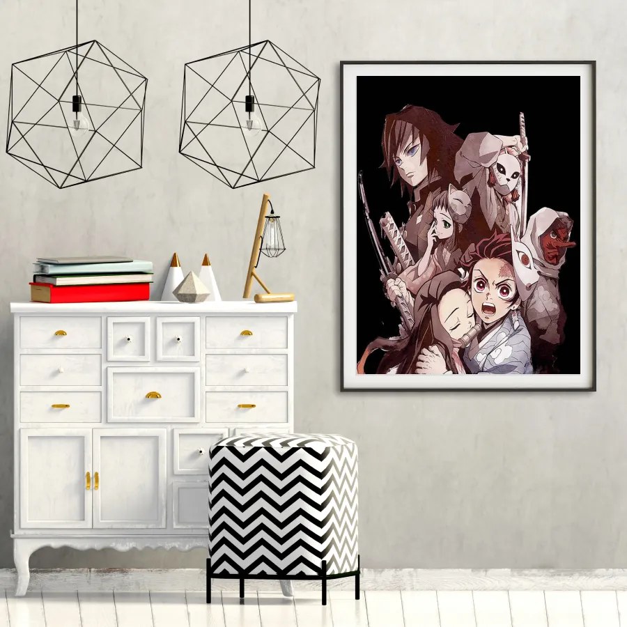 Πόστερ &amp; Κάδρο Demon Slayer AN112 21x30cm Εκτύπωση Πόστερ (χωρίς κάδρο)