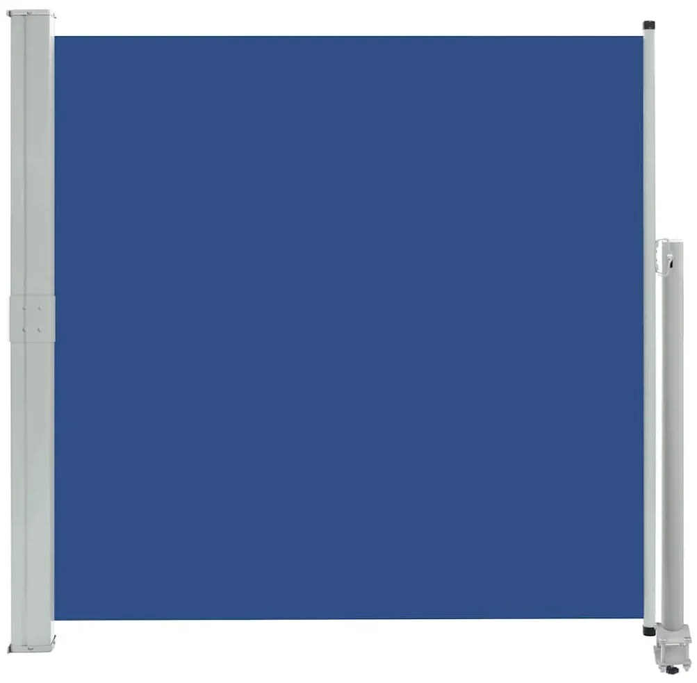 vidaXL Σκίαστρο Πλαϊνό Συρόμενο Βεράντας Μπλε 160 x 300 εκ.