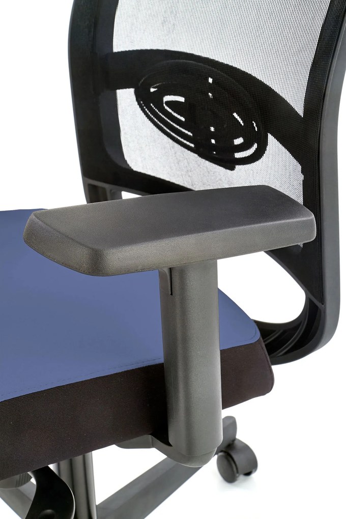 GULIETTA  office chair, color: black / blue DIOMMI V-NS-GULIETTA-FOT-NIEBIESKI