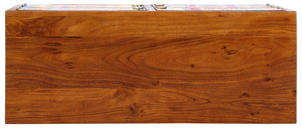 vidaXL Ντουλάπα Παπουτσιών Καφέ 90 x 35 x 55 εκ. Μασίφ ξύλο ακακίας
