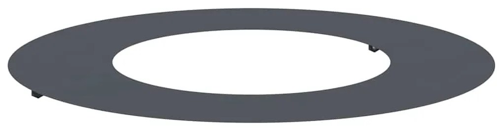 vidaXL κατάλληλο για δαχτυλίδι επίπεδου δέντρου Ανθρακί Ø40 / 70 εκ.