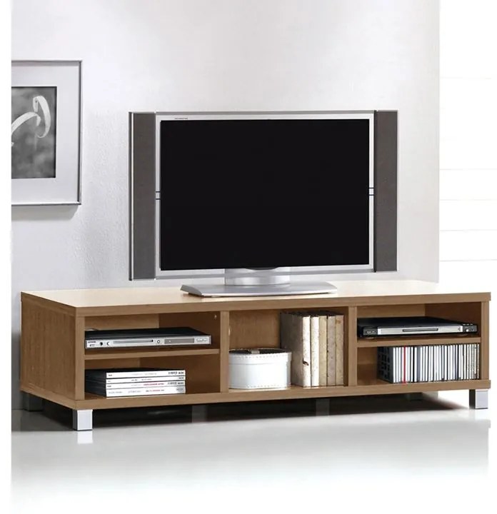 WOODWELL ANALOG Έπιπλο TV Απόχρωση Sonoma Oak 150x59x41cm Ε7385,2