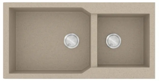 Sanitec Granite 803 Sabbia Ένθετος Νεροχύτης 98 2B