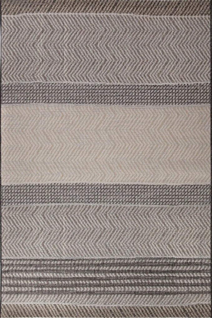 Χαλί Ψάθα Kaiko 54003 X Grey-Beige Royal Carpet 140X200cm