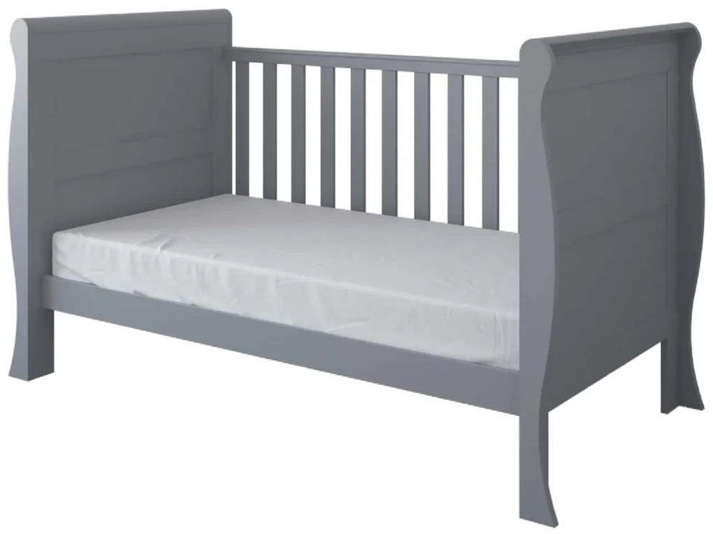 Βρεφικό προεφηβικό Κρεβάτι Elegant Grey  70x140cm  BC10011 BabyCute