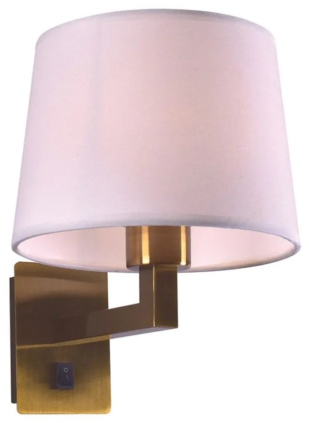 Φωτιστικό Τοίχου - Απλίκα 77-3588 ARB-237-1A Dona Brass Bronze Homelighting ΥΦΑΣΜΑ