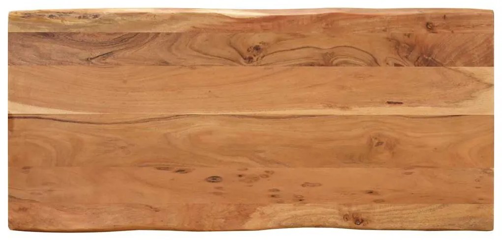 vidaXL Τραπεζαρία 110 x 50 x 76 εκ. από Μασίφ Ξύλο Ακακίας