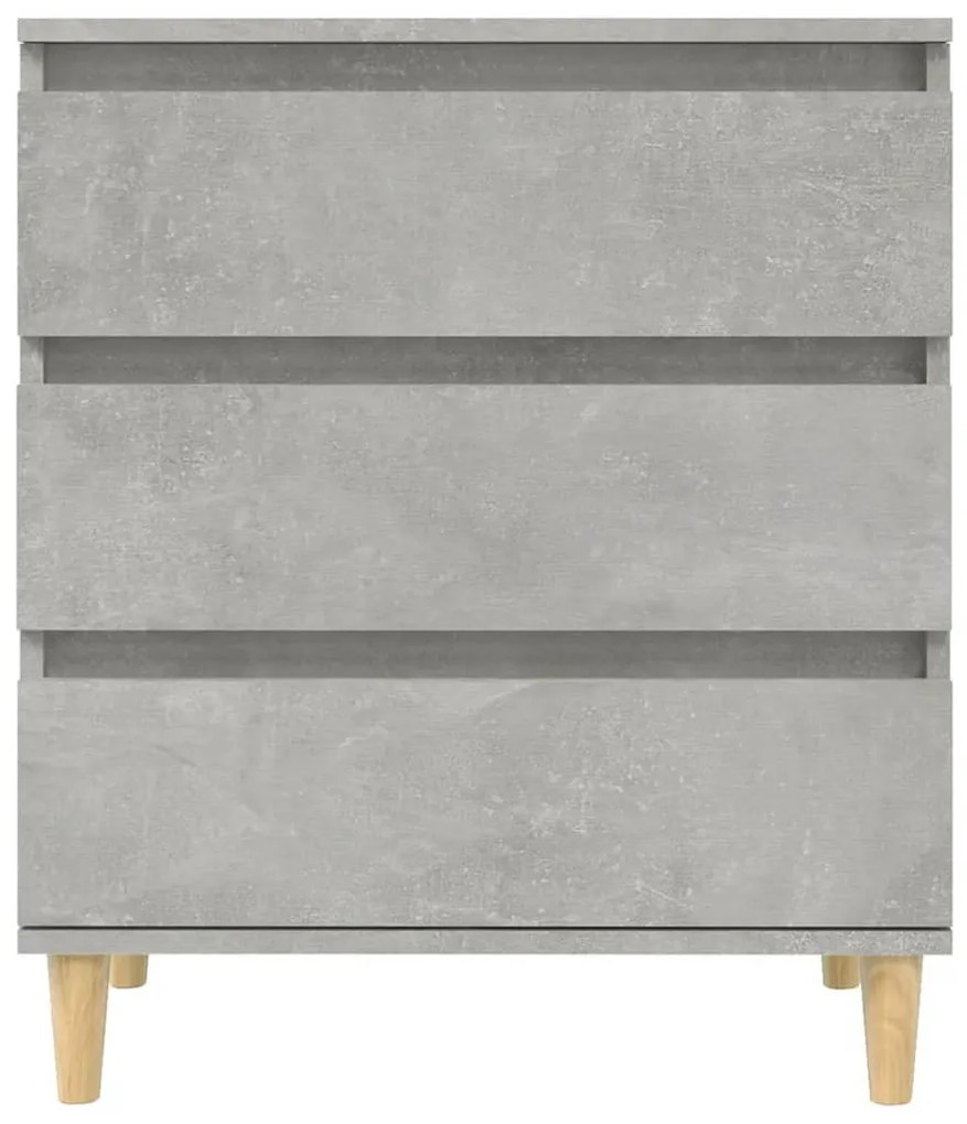 vidaXL Ντουλάπι Γκρι Σκυροδέματος 60x35x70 εκ. Επεξεργασμένο Ξύλο