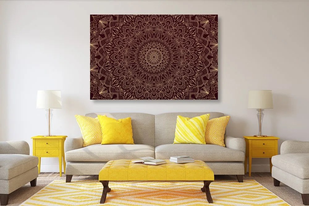 Εικόνα λεπτομερή διακοσμητική Mandala - 90x60