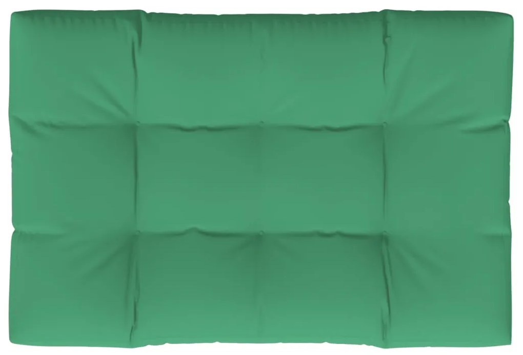 vidaXL Μαξιλάρι Παλέτας Πράσινο 120 x 80 x 12 εκ. Υφασμάτινο
