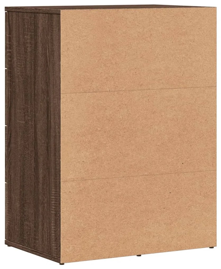 vidaXL Μπουφές Καφέ Δρυς 59x39x80 εκ. από Επεξεργασμένο Ξύλο