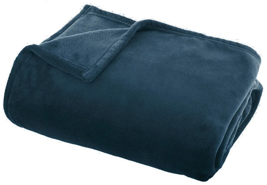 Κουβέρτα Καναπέ Fleece (125x150) A-S Flannel Aegean Blue 156183F