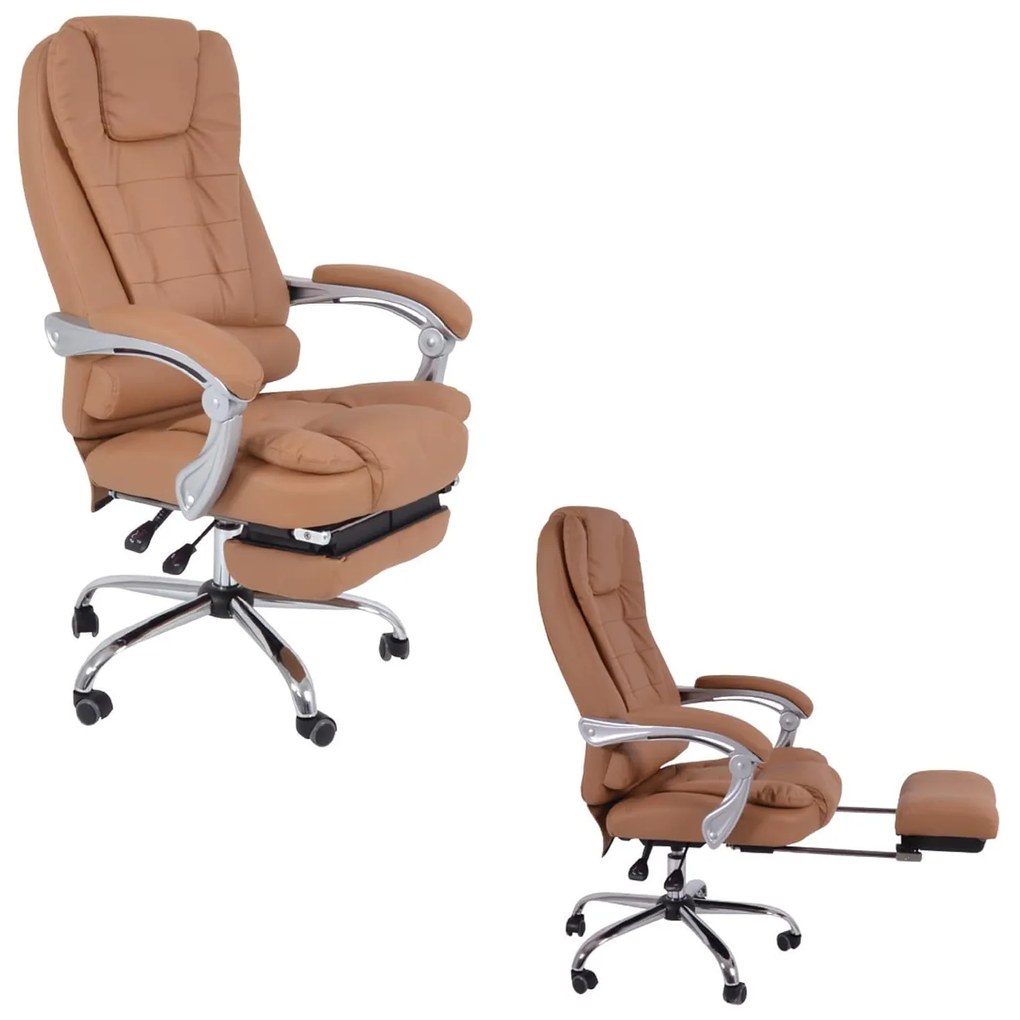 Καρέκλα Γραφείου Relax BF9700 Beige EO573.2 72x68x118/126 cm
