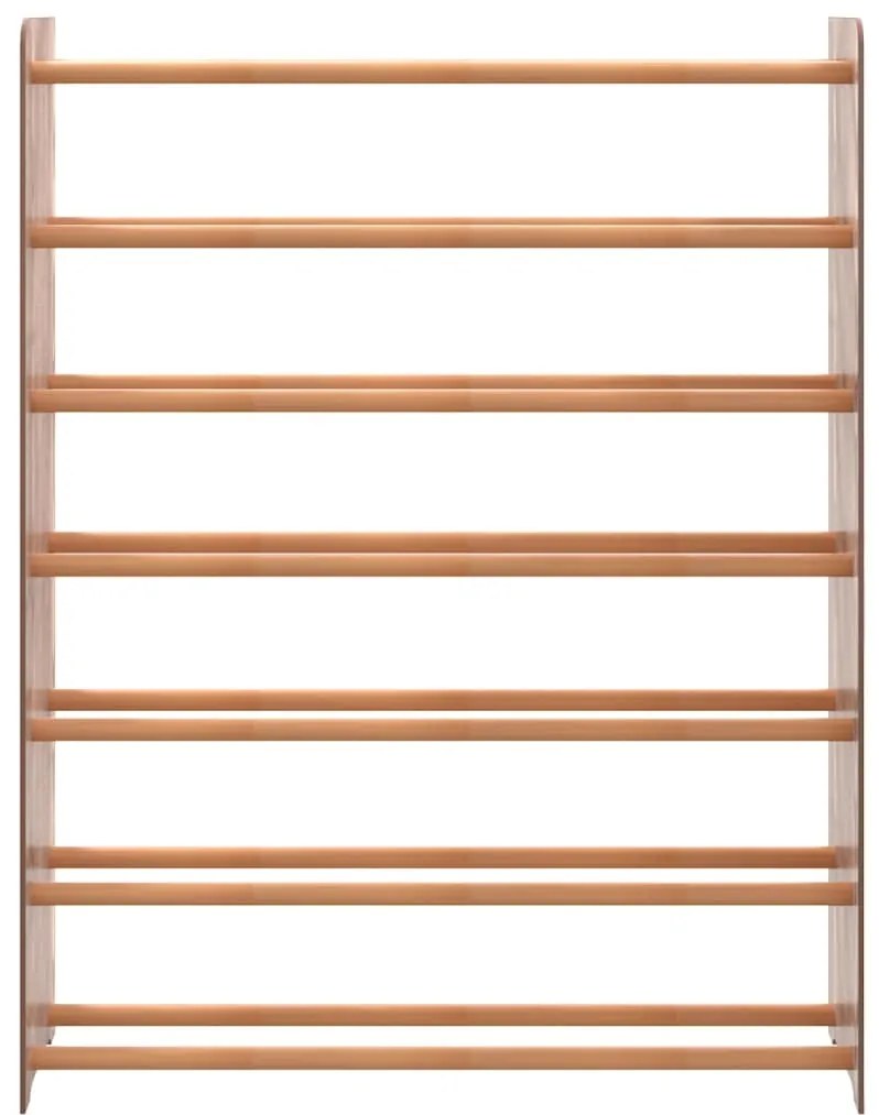 vidaXL Παπουτσοθήκη Καφέ 90 x 24 x 117 εκ. από Επεξεργασμένο Ξύλο