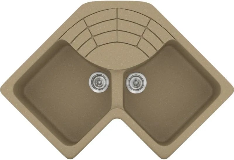 Νεροχύτης Sanitec 310-Metallic Cream