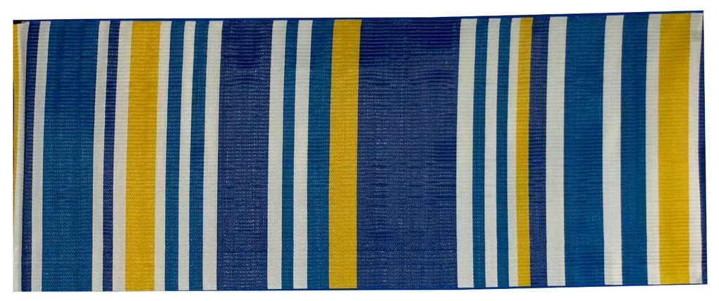 Ψάθα Παραλίας Ριγέ Ρολό Πλαστικό 180x70cm Σε 4 Χρώματα