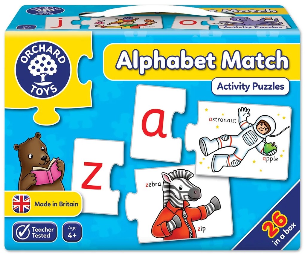 Puzzle Jigsaw Orchard Toys "Alphabet Match"
