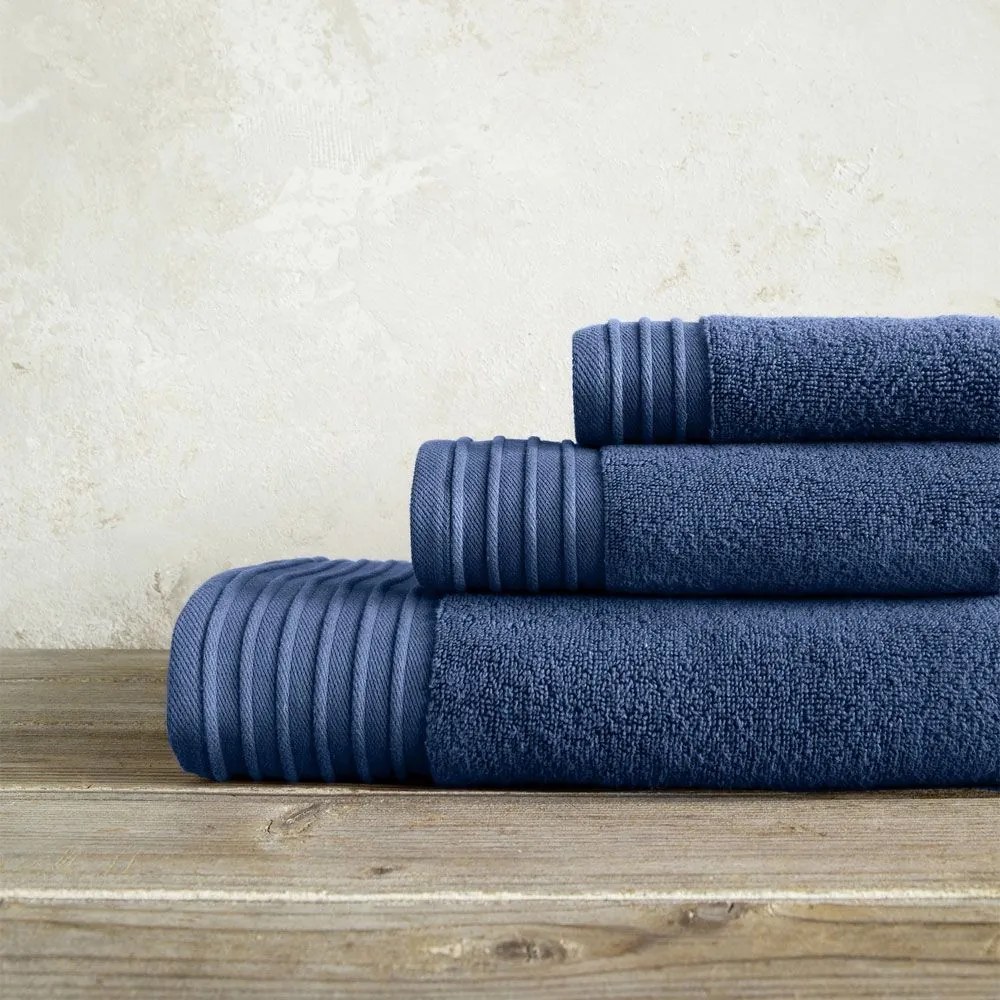 Πετσέτα Feel Fresh Aegean Blue Nima Χεριών 40x60cm 100% Cotton