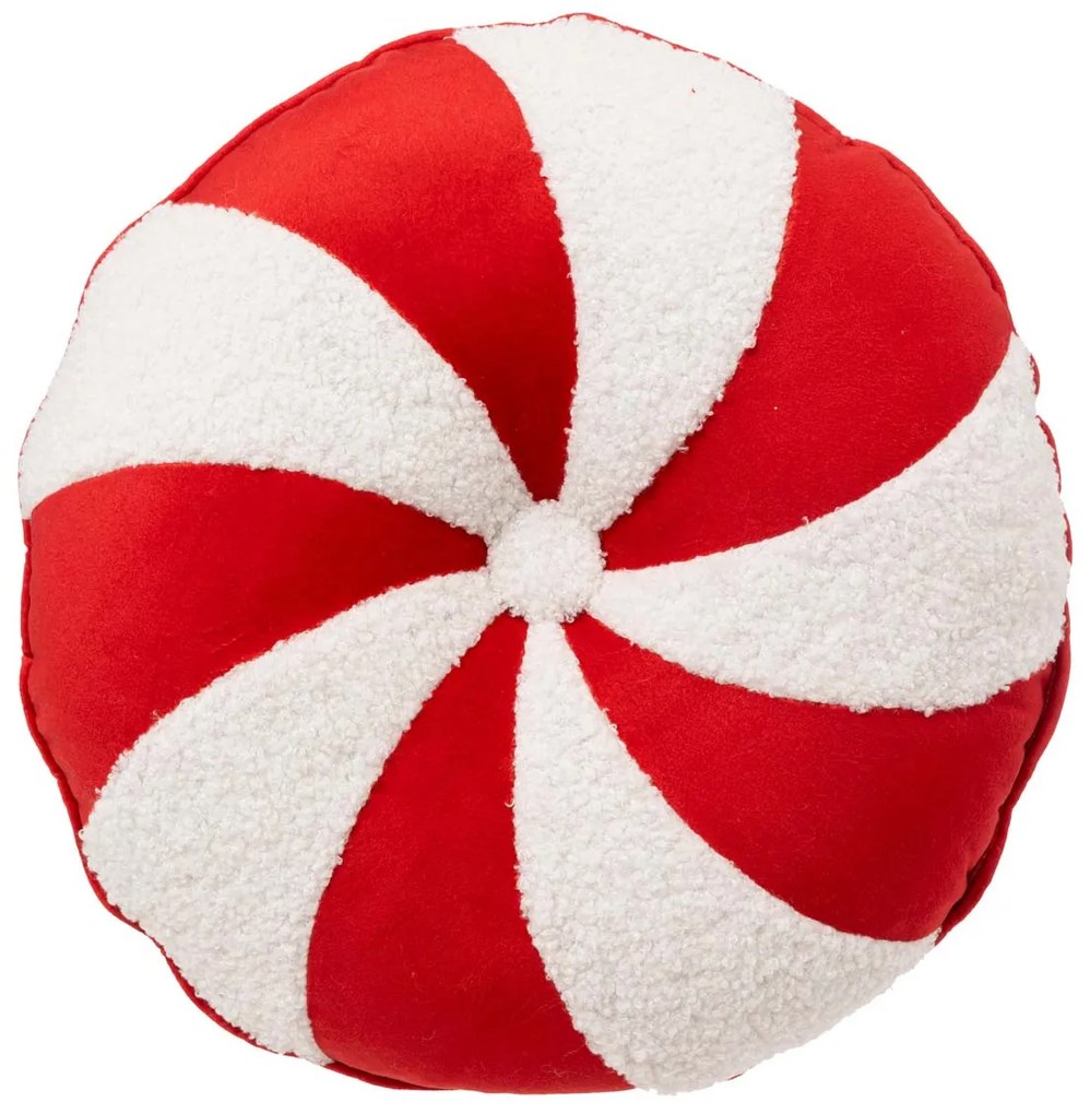 Χριστουγεννιάτικο Μαξιλάρι Βελουτέ (Φ40) A-S Candy 199453