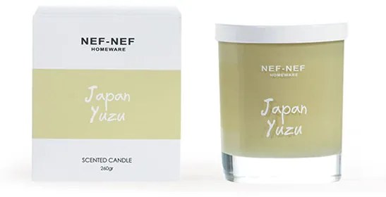 Αρωματικό Κερί Japan Yuzu 260 gr - Nef-Nef Homeware