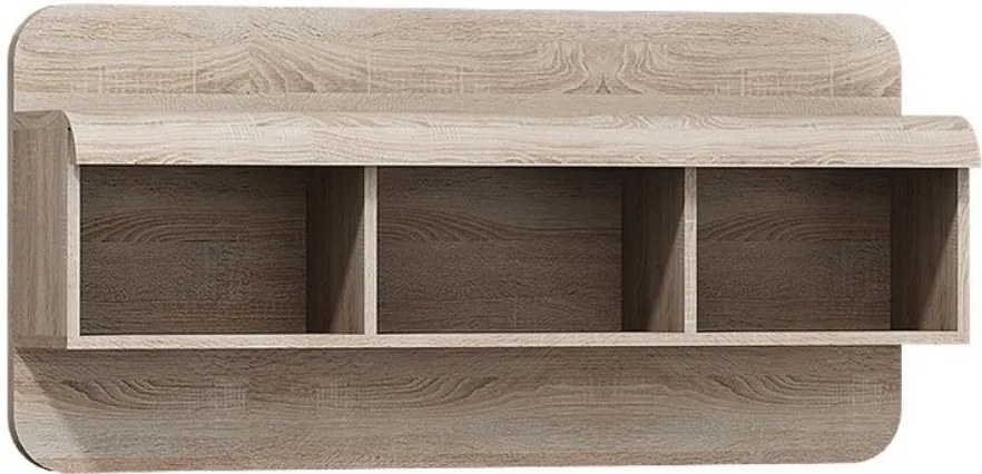 Lh-homefurniture Ραφιέρα  36134-LN-38 Φυσικό 120X56X25cm 36134-LNs-38
