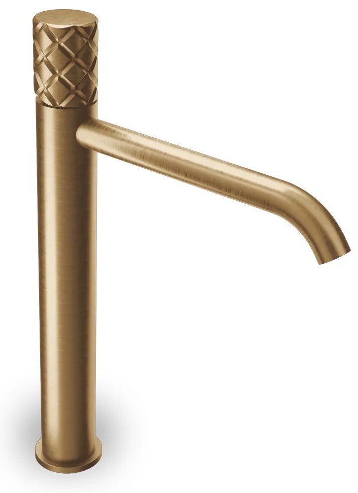 Μπαταρία νιπτήρος υψηλή Eletta Chester-Bronze - brushed