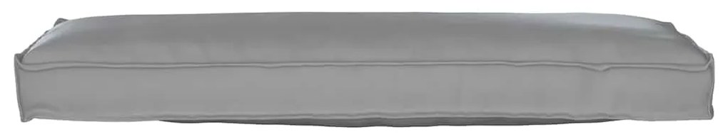 vidaXL Μαξιλάρι Γκρι 120 x 40 x 8 εκ Ύφασμα Όξφορντ