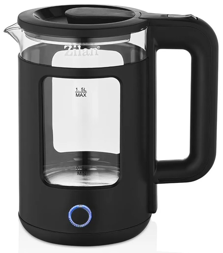 Zilan Γυάλινος Βραστήρας νερού 1.5L 1650W ZLN6128
