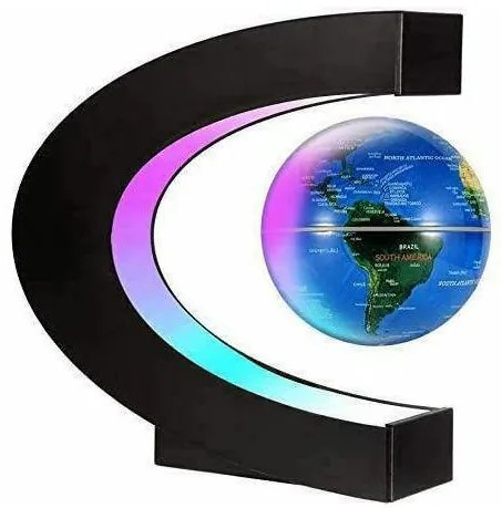 Magnetic Levitation Floating Globe 3 Inches Led