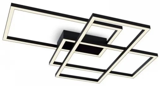 Πλαφονιέρα Φωτιστικό Οροφής LED 78W Μαύρο 3000Κ-4000Κ Line MOD016CL-L80BK Maytoni MOD016CL-L80BK Μαύρο