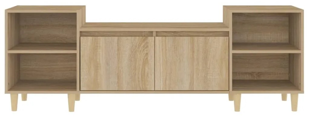 vidaXL Έπιπλο Τηλεόρασης Sonoma Δρυς 160x35x55 εκ. Επεξ. Ξύλο