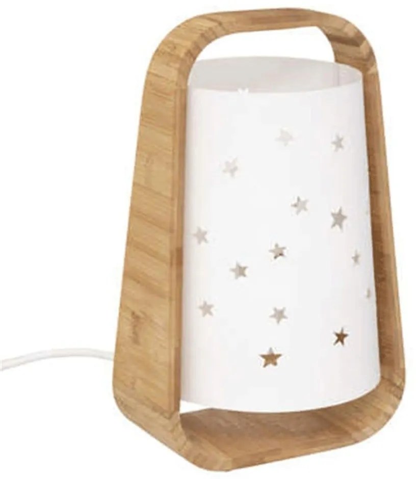 Φωτιστικό Επιτραπέζιο Παιδικό Star 07.188239 27cm Natural-White