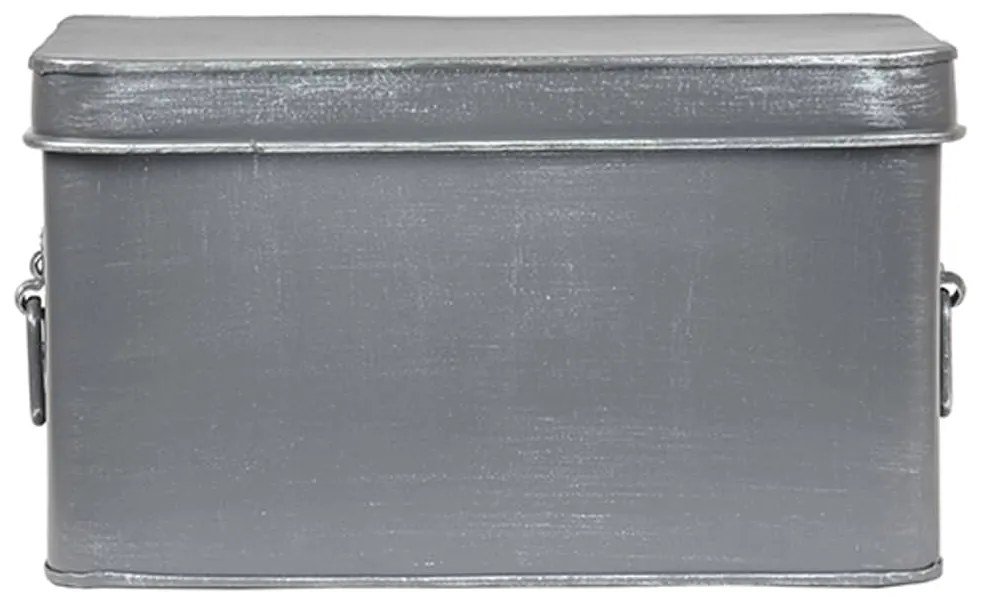 LABEL51 Κουτί Αποθήκευσης Media Χρώμα Αντικέ Γκρι 27 x 21 x 16 εκ. L