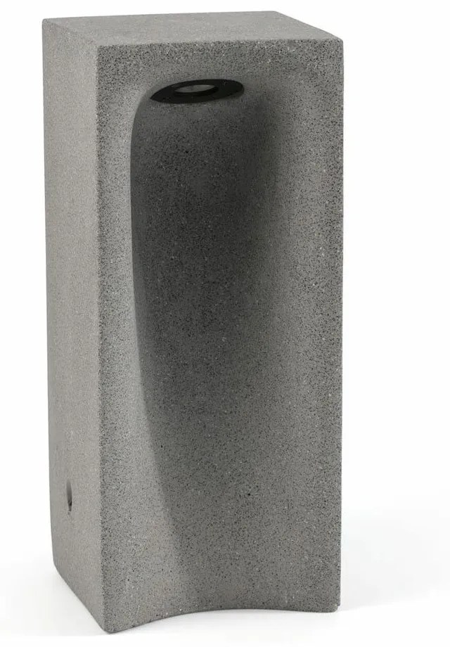 Φωτιστικό Δαπέδου Grot 400 75631 LED 6W 2700K 77lm IP55 16x15,8x40cm Concrete Faro Barcelona